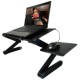 Mesa Plegable de aluminio con 2 Ventiladores para Laptop - Envío Gratuito