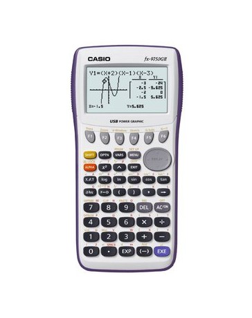 Calculadora Grafica Casio Fx-9750GII USB LCD 62KB - Blanco - Envío Gratuito