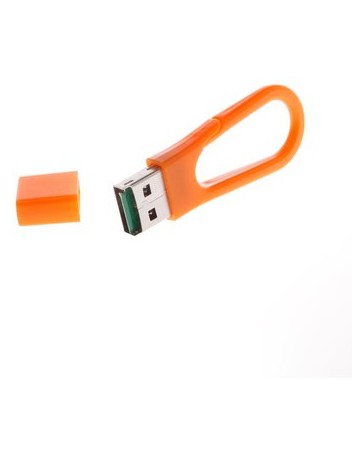 Lector de tarjetas USB CZX 2.0TF Key Ring forma (naranja) - Envío Gratuito