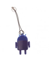 Lector de tarjetas USB CZX 2.0TF Forma robot Android (azul). - Envío Gratuito