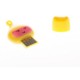 CZX USB 2.0 Lector de tarjetas TF CJ7 Forma (amarillo) - Envío Gratuito