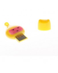 CZX USB 2.0 Lector de tarjetas TF CJ7 Forma (amarillo) - Envío Gratuito