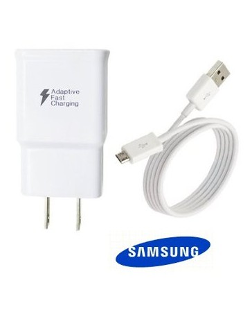 Cargador Samsung Carga Rápida Con Cable Micro Usb - Envío Gratuito