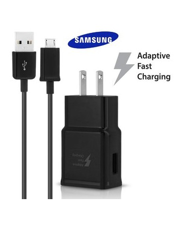 Cargador Samsung Original Fast Charge Carga Rápida NEGRO - Envío Gratuito