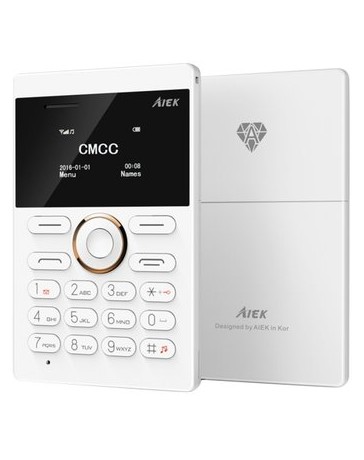 AIEK E1 Single SIM 6.5mm Thickness Card Mobile - Envío Gratuito