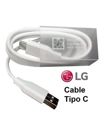 Cable Tipo C De Carga LG Original - Envío Gratuito