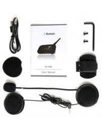 Louiwill Intercomunicador Bluetooth 1200M Interfono - Envío Gratuito