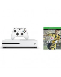 Consola Xbox One S blanca disco duro 500 GB con juego FIFA 17 - Envío Gratuito