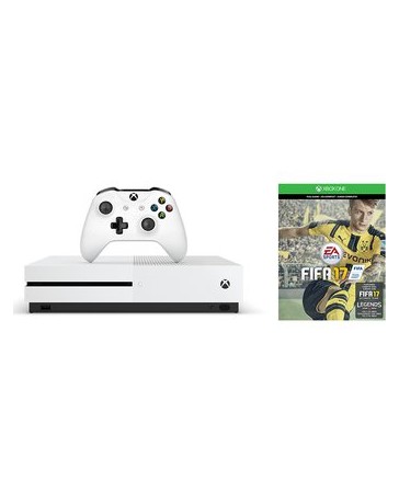 Consola Xbox One S blanca disco duro 500 GB con juego FIFA 17 - Envío Gratuito