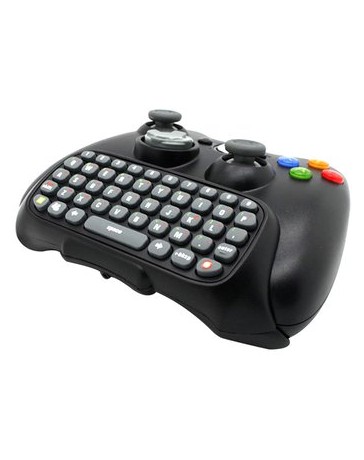 EW Control teclado negro inalámbrico de mensajería para XBOX 360 - Envío Gratuito