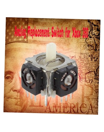 ER Interruptor de reemplazo Nueva analógico para Xbox 360. - Envío Gratuito