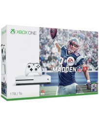 Consola Xbox One S 1TB Madden NFL 17 - Blanco - Envío Gratuito