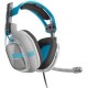 ASTRO Gaming A40 Headset + Mixamp M80 Azul/Gris - Envío Gratuito