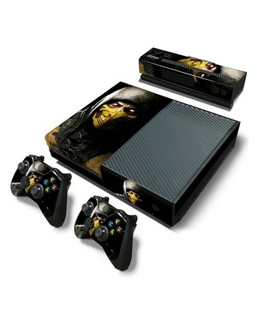 Skin Sticker Adhesivo para Consola y Control Xbox One Scorpion - Envío Gratuito