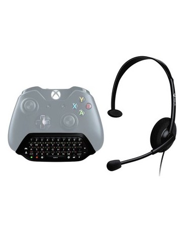 Audifonos Y Chatpad Xbox One - Envío Gratuito