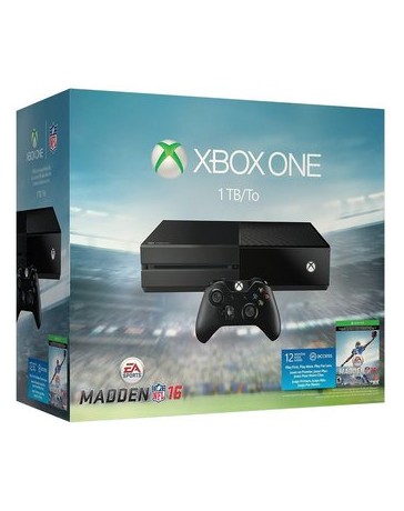 Consola Xbox One 1TB Console EA Sports Madden NFL 16 Bundle - Envío Gratuito