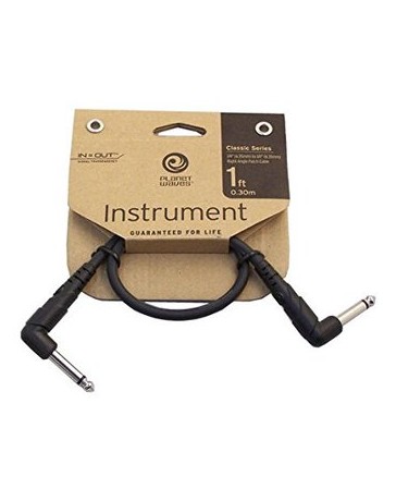 Cable De Parche Planet Waves Negro - Envío Gratuito