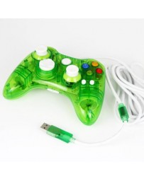 Wired Transparente Pad USB Del Juego De Joypad Para XBOX 360 - Envío Gratuito