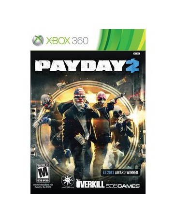 PAYDAY 2 X360 - Envío Gratuito