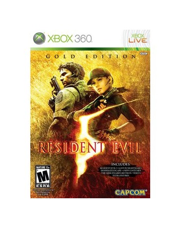 RESIDENT EVIL 5: GOLD EDITION X360 - Envío Gratuito