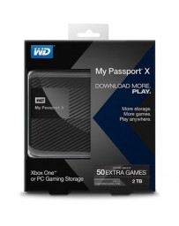 Disco Duro WD 2TB My Passport X Xbox One Portable - Envío Gratuito
