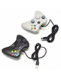 Control Gamepad Alambrico Para Xbox 360 Con Vibración - Envío Gratuito