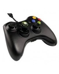 Control Alambrico Xbox 360 Microsoft 52A-00004L2 Negro - Envío Gratuito