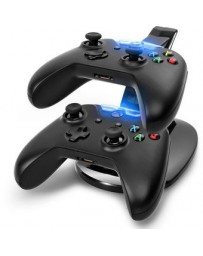 Control Xbox One S Base Cargador Torre Para 2 Controles - Envío Gratuito