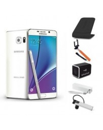 Reacondicionado Smartphone Samsung Galaxy Note 5 32GB Desbloqueado Blanco + SELFIE STICK - Envío Gratuito