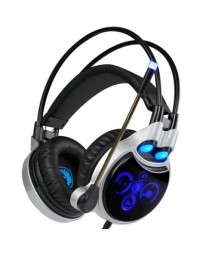 Auriculares Para Juegos Estéreo Cableado Con Mic-negro - Envío Gratuito