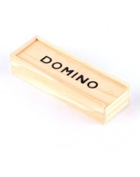 Ostart Pieza 28 Domino Juego Juego Set En Caja De Madera - Envío Gratuito