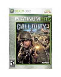 Call Of Duty 3 Platinum Hits - Xbox 360 - Envío Gratuito