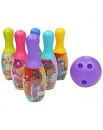 Lo Que Los Niños Quieren Doc Mcstuffins Bowling Set - Envío Gratuito