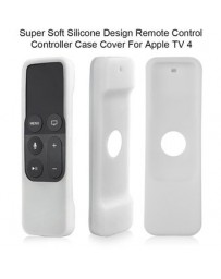 ER Apple Apple TV4 Control Remoto Caso De Silicona-Blanco - Envío Gratuito