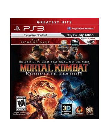 Mortal Kombat: Komplete Edition - Playstation 3 - Envío Gratuito