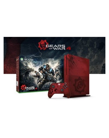 Consola Microsoft XBOX One S Edición Especial Gears Of War 4 - Envío Gratuito