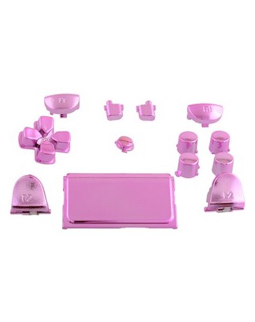 Kits de modificación de botones de Full Full Chrome Pink - Envío Gratuito