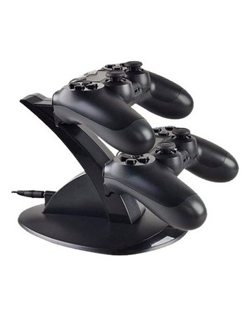 Control Playstation 4 Ps4 Base Cargador Para 2 Controles - Envío Gratuito