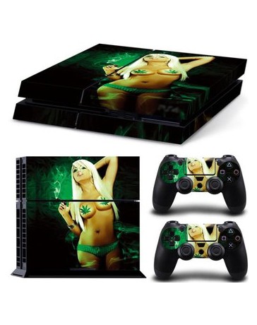 PS4 Skins Estampas Para Consola PlayStation 4 - Fuego - Envío Gratuito