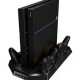 PS4 Base Vertical Enfriadora Para PlayStation 4 + 4 Pue - Envío Gratuito