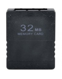 Tarjeta De Memoria De 32 MB Para PS2 - Negro - Envío Gratuito