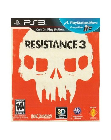 Juego De PS3 RESISTANCE 3 SONY BCUS-98176 - Envío Gratuito