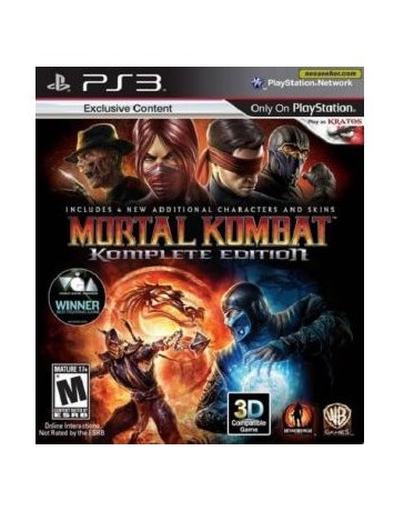 Nuevo PS3 JUEGOS- MORTAL KOMBAT KOMPLETE ED. GH - PS3 - Envío Gratuito