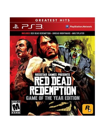 Nuevo Red Dead Redemption Game of The Year Edition Play Station 3 - Envío Gratuito