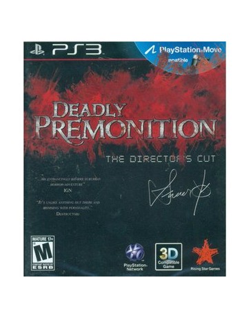 Playstation 3 Deadly Premonition: the director´s cut - Envío Gratuito