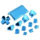 Duola Botones Cool full Mod Set azul cromado para Sony PS4 - Envío Gratuito