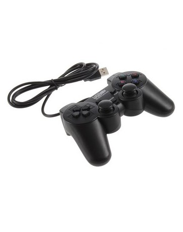 EH Juego de PC gamepad Joypad joystick-Negro - Envío Gratuito