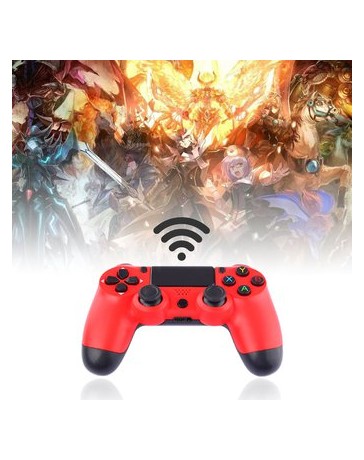 EH Sony PS4 Bluetooth Controlador Inalámbrico Gamepad-Rojo - Envío Gratuito