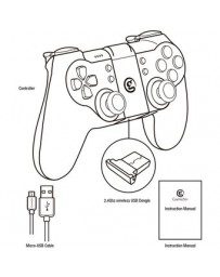 Eb Indicador De Conexion Inalambrica Bluetooth Gamepad - Envío Gratuito