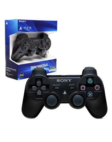 Nuevo PlayStation 3 99004 Dualshock 3 Control Inalambrico Negro - Envío Gratuito